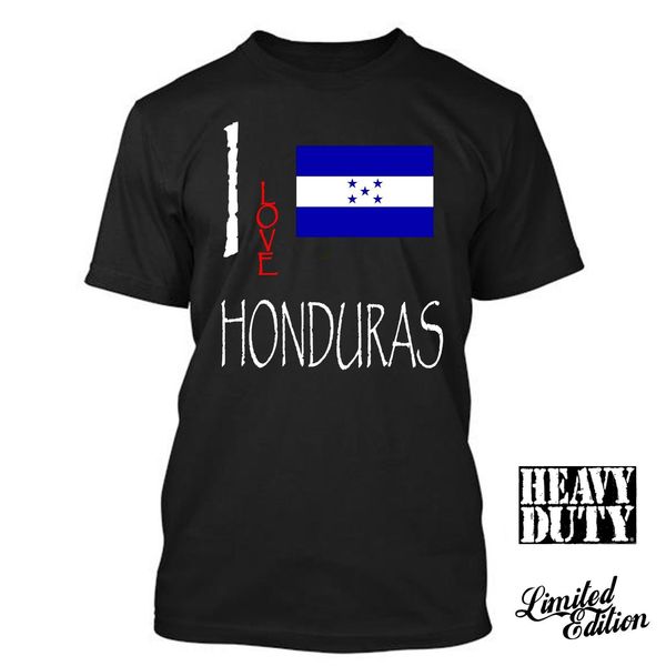 

2019 100% cotton honduras i love culture flag t shirt tees tee shirt