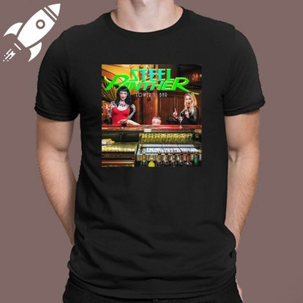 

steel panther lower the bar mens black t-shirt size s m l xl 2xl 3xl