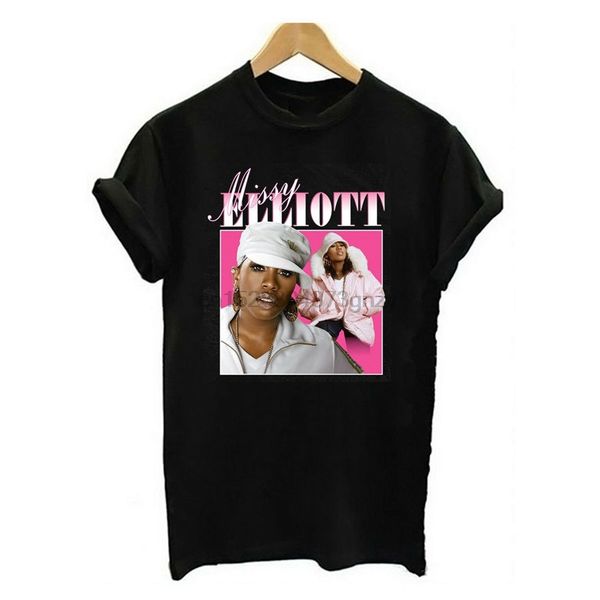 

missy elliott vintage rap t shirt festival concert hip hop fashion fleek cotton short sleeve tee shirt