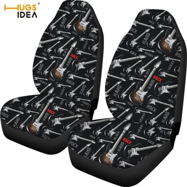 

hugsidea 3d guitar car seat cover music lover polyester auto protect accessories for seat automotive interior necessary case bag