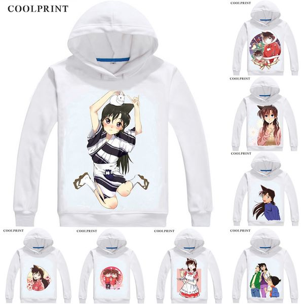 

rachel moore mouri ran mori mens hoodies meitantei conan case closed detective sweatshirt streetwear anime hoodie long hooded 0917, Black