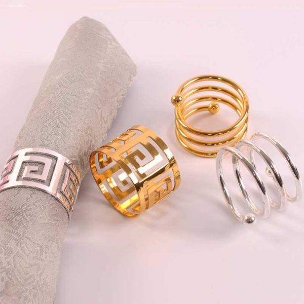 

6pcs serviette rings napkin holder west dinner towel napkin ring party decoration table decoration dec889