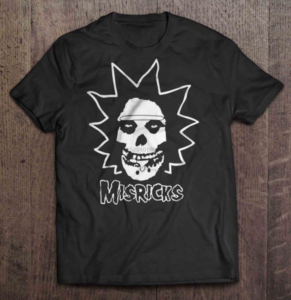 

мужчины футболка misricks misfits череп женщины футболка