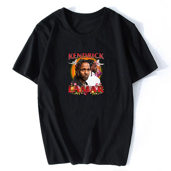 

kendrick lamar vintage hip-hop t-shirt men print short sleeve cotton t shirts summer casual music tee shirt aesthetic clothes