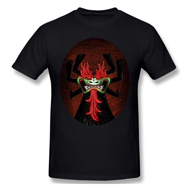 

aku t shirts summer short sleeve cotton samurai jack t-shirt hipster ofertas o neck casual tshirt