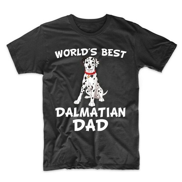 

лучший в мире папа далматин владелец собаки футболка ретро tee shirt