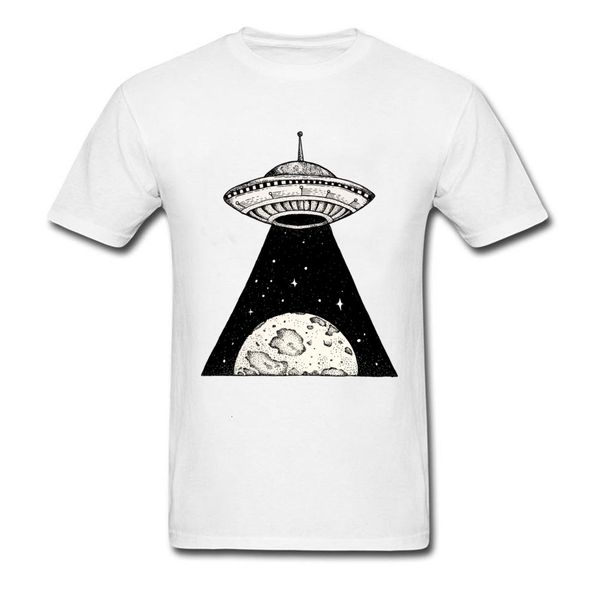 

midnite star 2020 black white men's ufo t-shirt men's sketcher cotton natural t-shirt large neck round t-shirt discount