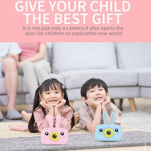 

mengbao cartoon new x9 high-definition digital children's camera with explosion cartoon cover camera mini protective gift l8w8