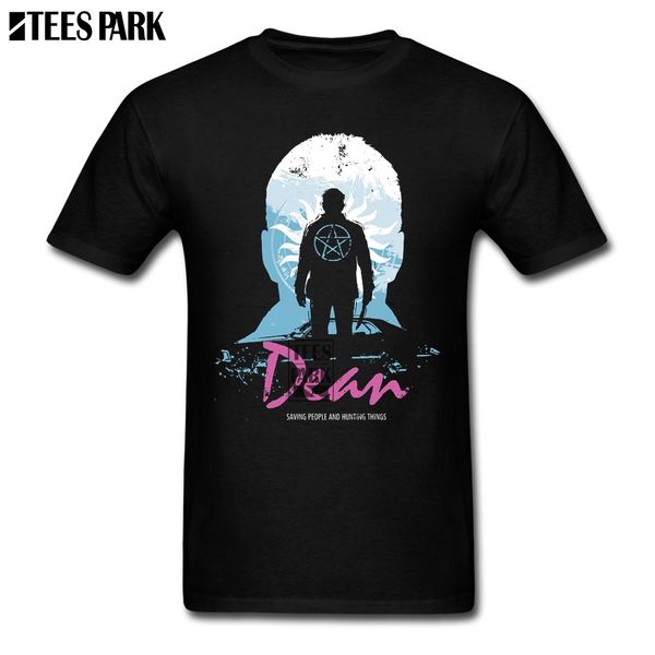 

clothing t-shirt dean supernatural drive funny t shirts for men youth crewneck short sleeve shirt new man kids tee cartoon
