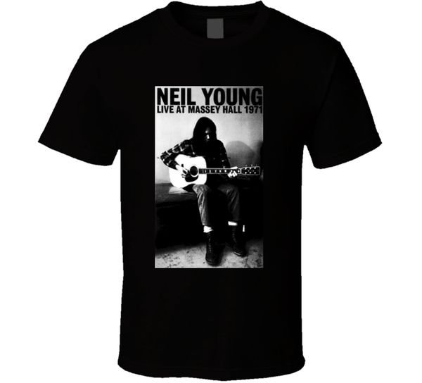 

new neil young live massey hall music men's t-shirt clothing size s-2xl fashion classic tee shirt
