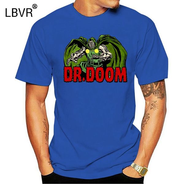 

dr doom t-shirt retro bronze age comics super hero 100 cotton graphic tee new funny tee shirt