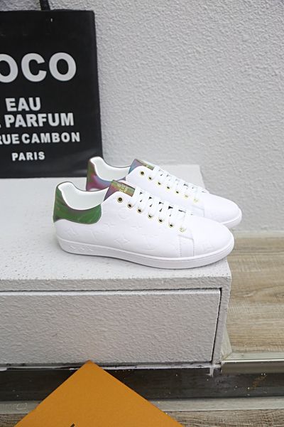 

20fw new falls designer mens casual cawhide shoe fashion party sneakers louies sports shoes trainers eur 38-44cb