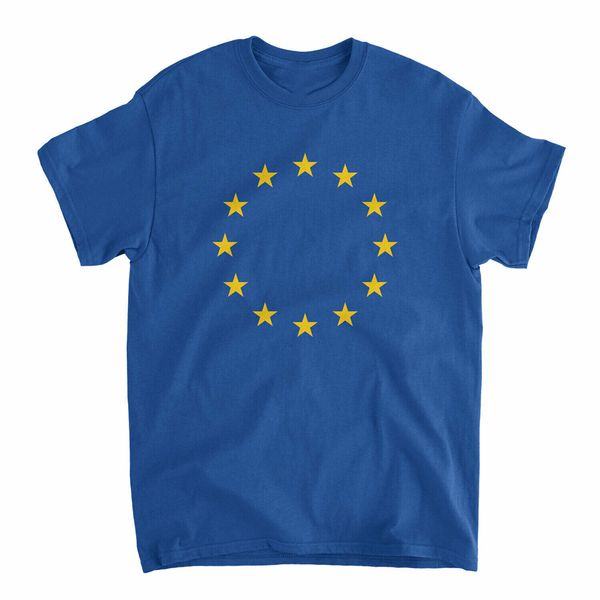 

eu flag t shirt s-xxl and lady fit sizes available 100 cotton loose fit tee shirt