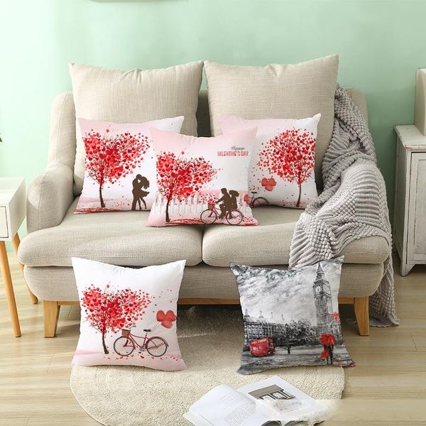 

valentines day pillowcase love tree series prints peach skin square throw pillow cover car cushion covers home 22 designs 4jzc e1