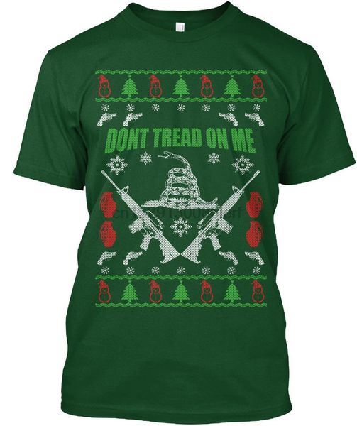 

gun ugly christmas sweater popular tagless tee t shirt