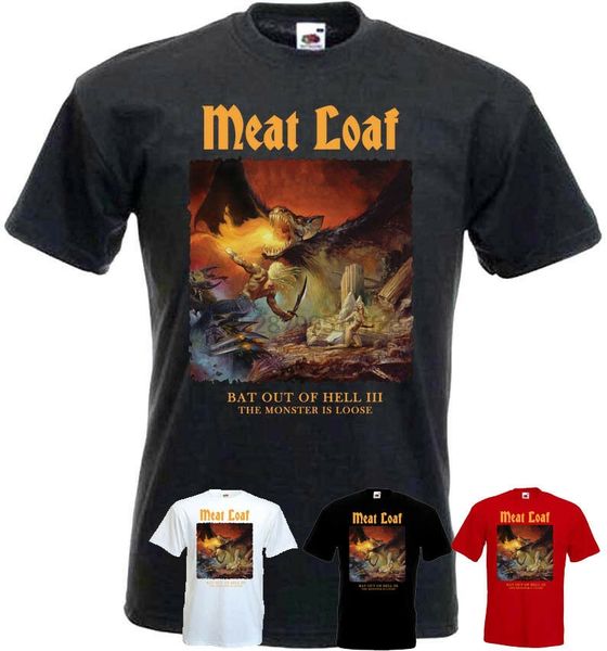 

meat loaf bat out of hell 3 t shirt black red graphite все размеры s 5xl