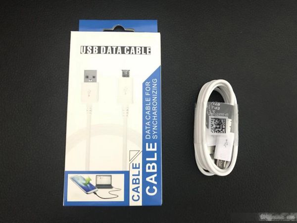 

new universal type c micro v8 usb charger cable data sync cord with retail package box for samsung galaxy s6 s7 s8 s9 note 6 7 8 9 huawei p