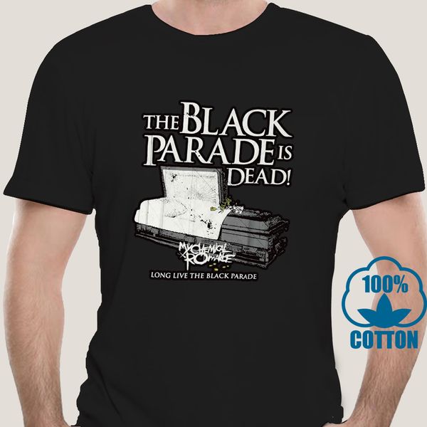 

0248d my chemical romance men final farewell tee t-shirt black style short sleeve print tee shirt