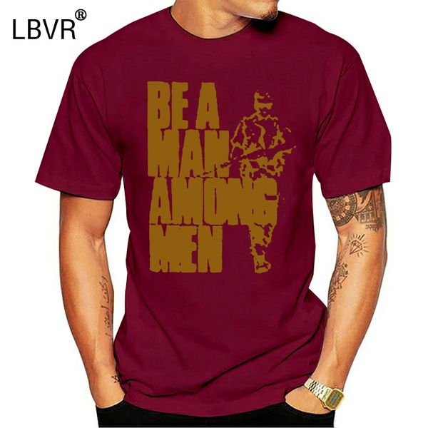 

be a man among men new rhodesia t-shirt rhodesian light infantry shirt