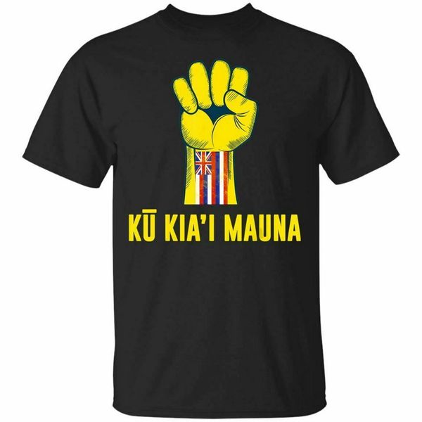 

we are mauna kea ku kiai mauna hawaiian flag t-shirt men's tee shirt s-5xl cotton tee shirt latest new style