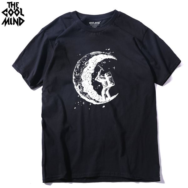 

the coolmind 100% cotton short sleeve o-neck men t shirt