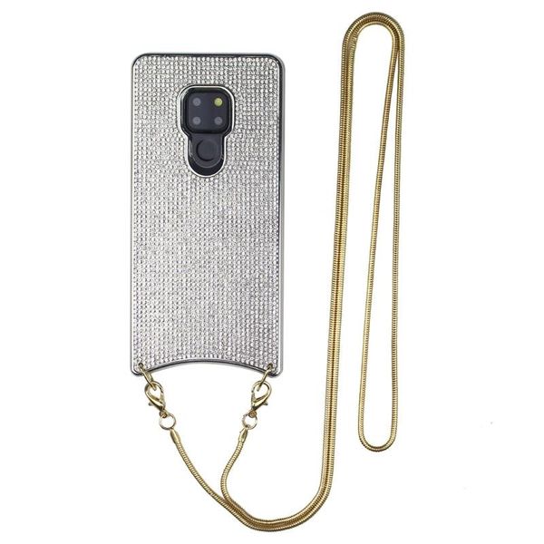 

glitter plating soft tpu full diamond bling case for huawei mate 20 30 p30 pro samsung s10 plus oppo r15 r17 r15x k1 vivo x27 x23 x21 strap
