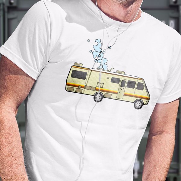 

2019 summer t-shirts for men funny short sleeve cotton t-shirts breaking bad lab dispatch within 1 day t shirt