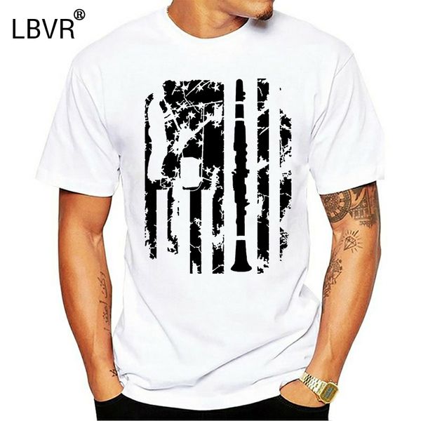 

100% cotton o-neck custom printed men t shirt clarinet flag t shirt women t-shirt