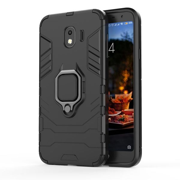 

magnetic finger ring phone case for samsung j4 2018 car stand holder hard pc cover bracket magnet cover