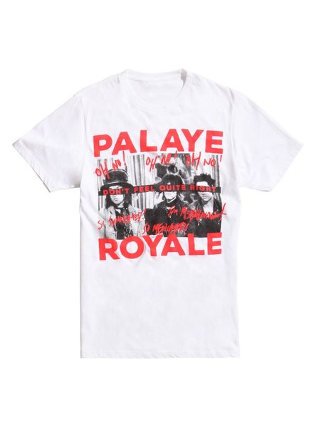 

fashion printing cotton men's t-shirt palaye royale don't feel quite right t-shirt men's funny t-shirt