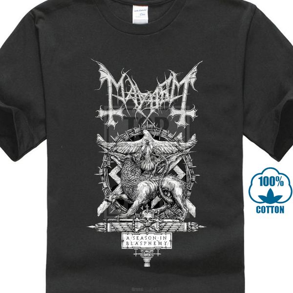 

mayhem a season of blasphemy shirt s m l xl official t shirt black metal tshirt
