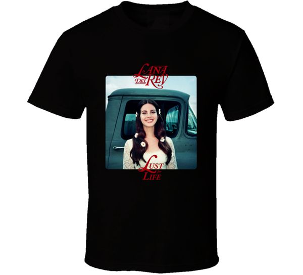 

lana del rey tour lust for life shirt black white tshirt men's full-figured tee shirt