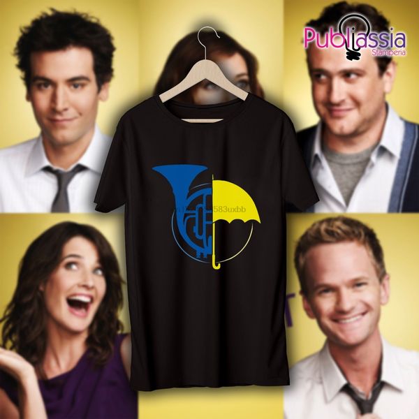 

как я встретил вашу маму футболка himym maglietta 52 тед маршалл робин barney lilycool повседневный футболки рубашки мужчин мужская мода тен