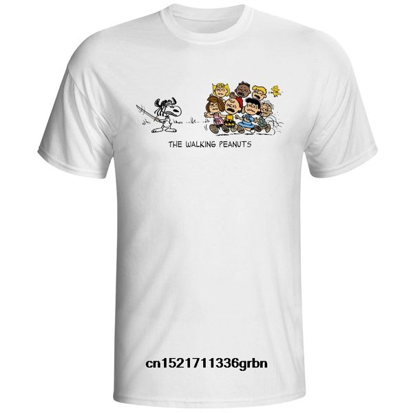 

men t shirt the walking peanuts funny t-shirt novelty tshirt women