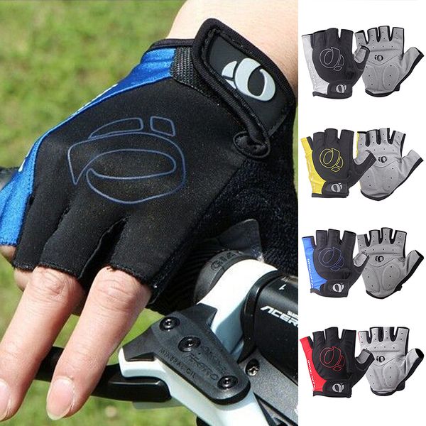 

cycling bicycle motorcycle sport gel half finger gloves size s- xl 3 colors anti-slip hand protector mtb gel half finger gloves