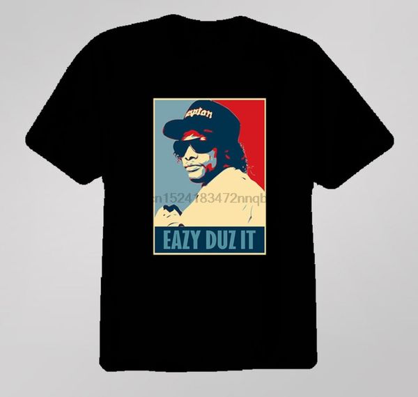 

мода футболка летняя прямая короткие мужчины eazy easy e nwa шея экипажа с коротким рукавом футболка