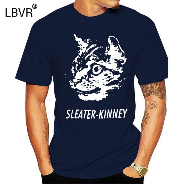 

sleater kinney t shirt screen print short sleeve shirt cotton men t shirt