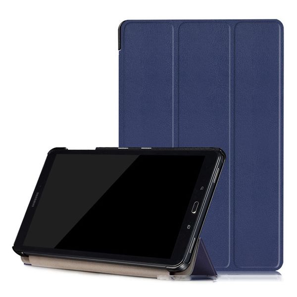 

smart tablet cases for samsung galaxy tab a 10.1 p580n p585n with s pen magnetic flip protective shell tri-fold stand design cover