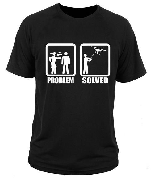 

2019 summer t shirt fashion t shirt t-shirt drone helicopter casual t shirt