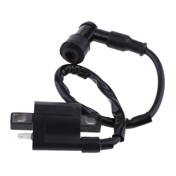

black ignition coil with cdi for suzuki quadmaster lt-a50 lta50 1983-1984
