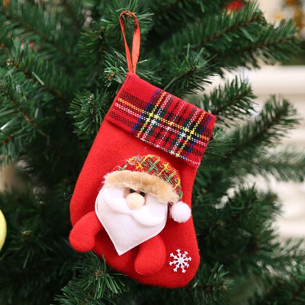 

christmas decorations cutlery set pouch socks style bag dining table kitchen