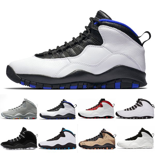 

new mens 10 10s basketball shoes westbrook cement i'm back white black bobcats chicago powder blue outdoor sports sneakers 4