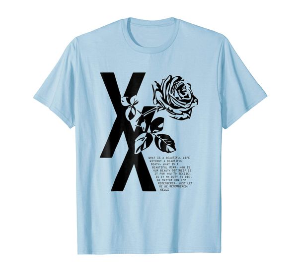

2019 fashion men t shirt mgk t xx shirt flower black rose for men women kids