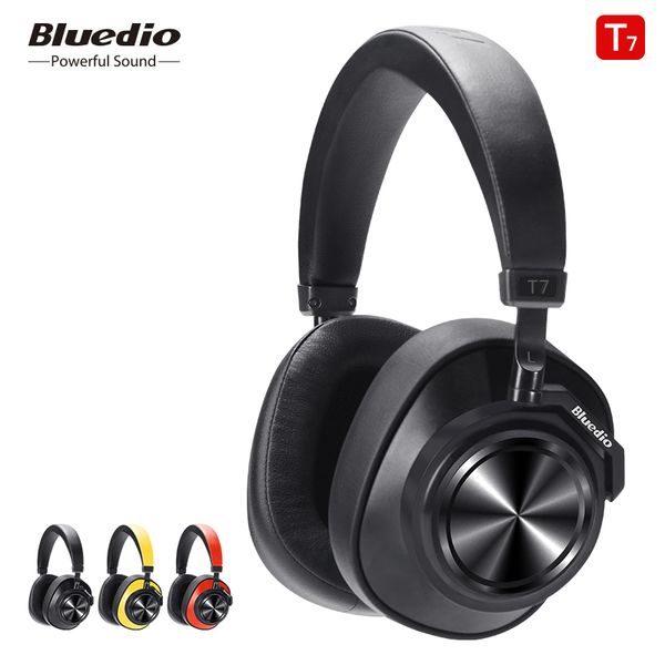 

headsets bluedio t7 wireless bluetooth headphones user-defined active noise cancelling headset for phones and music