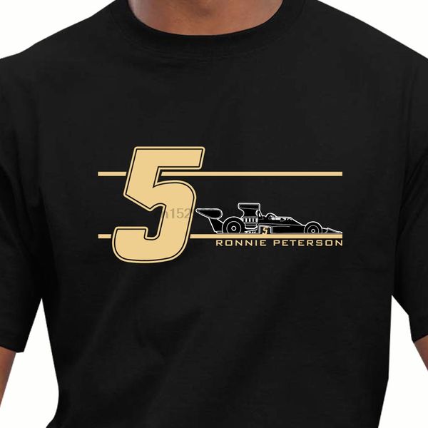 

2018 men t shirt fashion cotton men t shirt retro ronnie peterson race number cute tatoo lover t shirt