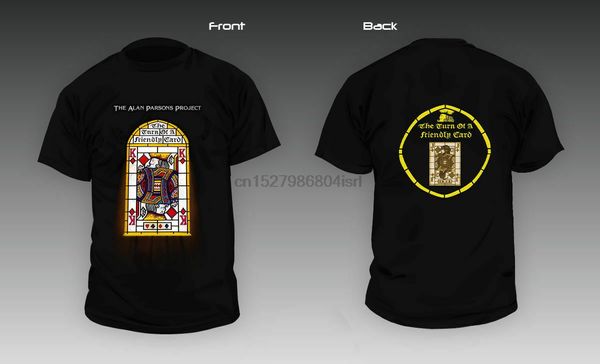 

limited новая alan parsons project - поворот на вашем содружественный card t-shirt s-5xl