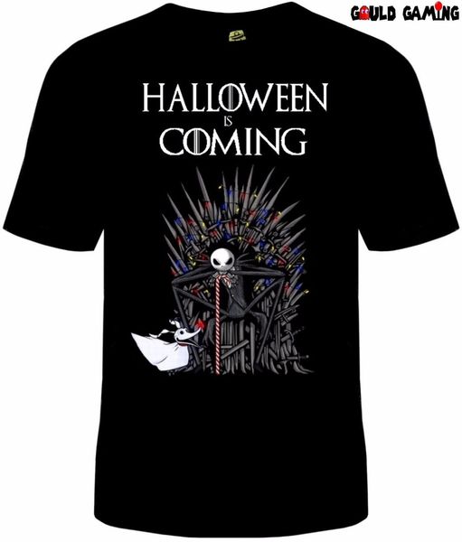 

2019 new 100% cotton shirt nightmare before christmas t-shirt cotton halloween newart t-shirts