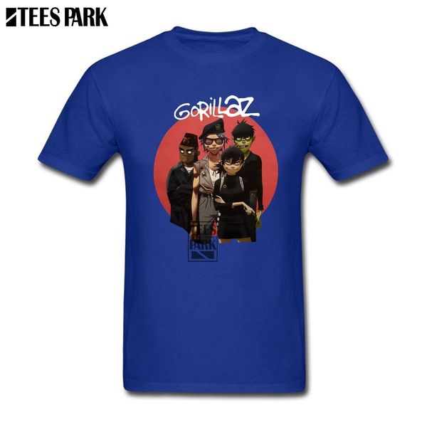 

gorillaz humans tour humanz t shirt mens teenage natural cotton short sleeve t shirt exercise man fashion fashion t shirts