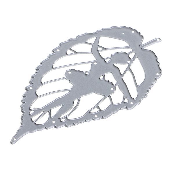 

1 piece leaf fairy cutting dies stencil for scrapbook album paper embossing tool