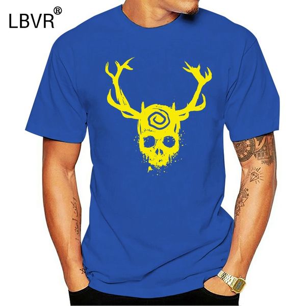 

men's yellow king - true detectives down will come tee shirt